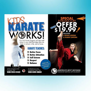 Karate Works Paper Ad - Dojo Muscle