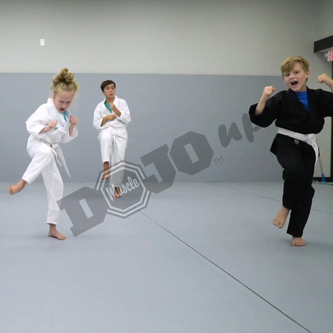 Kids Social Distanced (16:9) - Dojo Muscle