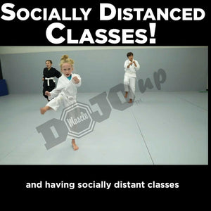 Kids Social Distanced (Square) - Dojo Muscle