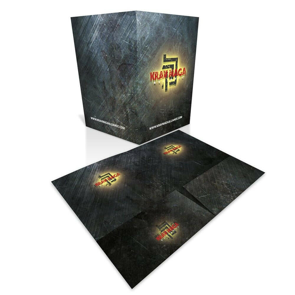 Krav Maga Folders - Dark Grunge - Dojo Muscle