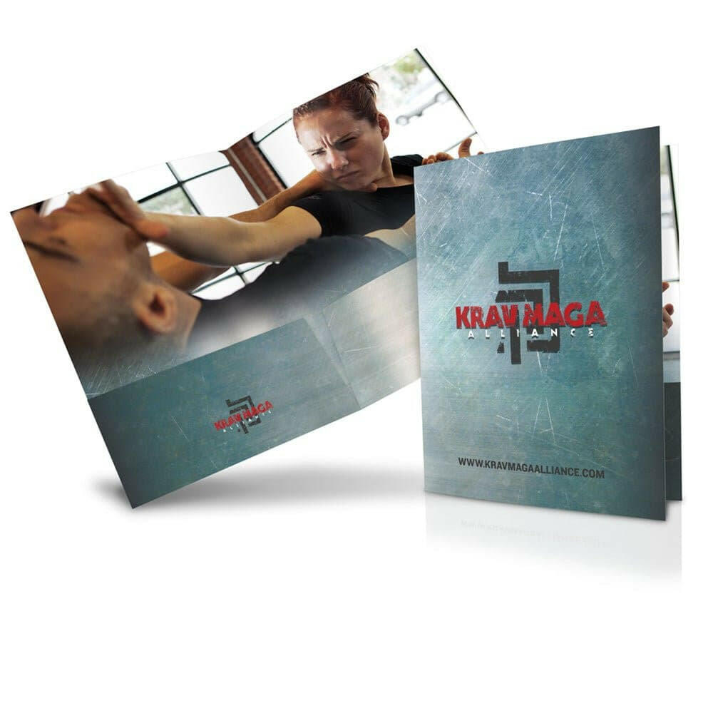 Krav Maga Folders - Sleek Grunge Image 1 - Dojo Muscle