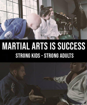 Martial Arts Is Success – Strong Kids – Strong Adults (Square) - Dojo Muscle
