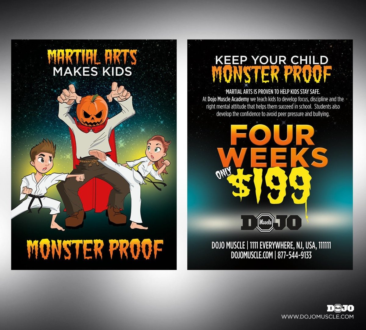 Monster Proof - Offer Back - Dojo Muscle