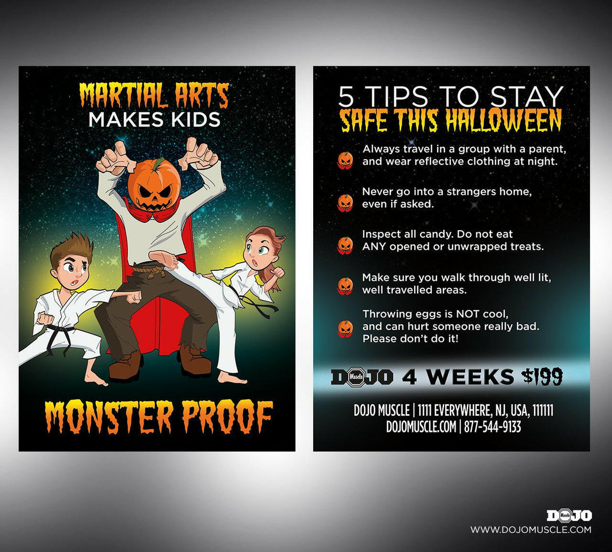 Monster Proof - Tips Back - Dojo Muscle