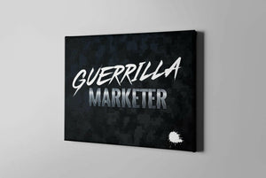 Mounted Wall Art - Guerrilla Marketer - Dojo Muscle
