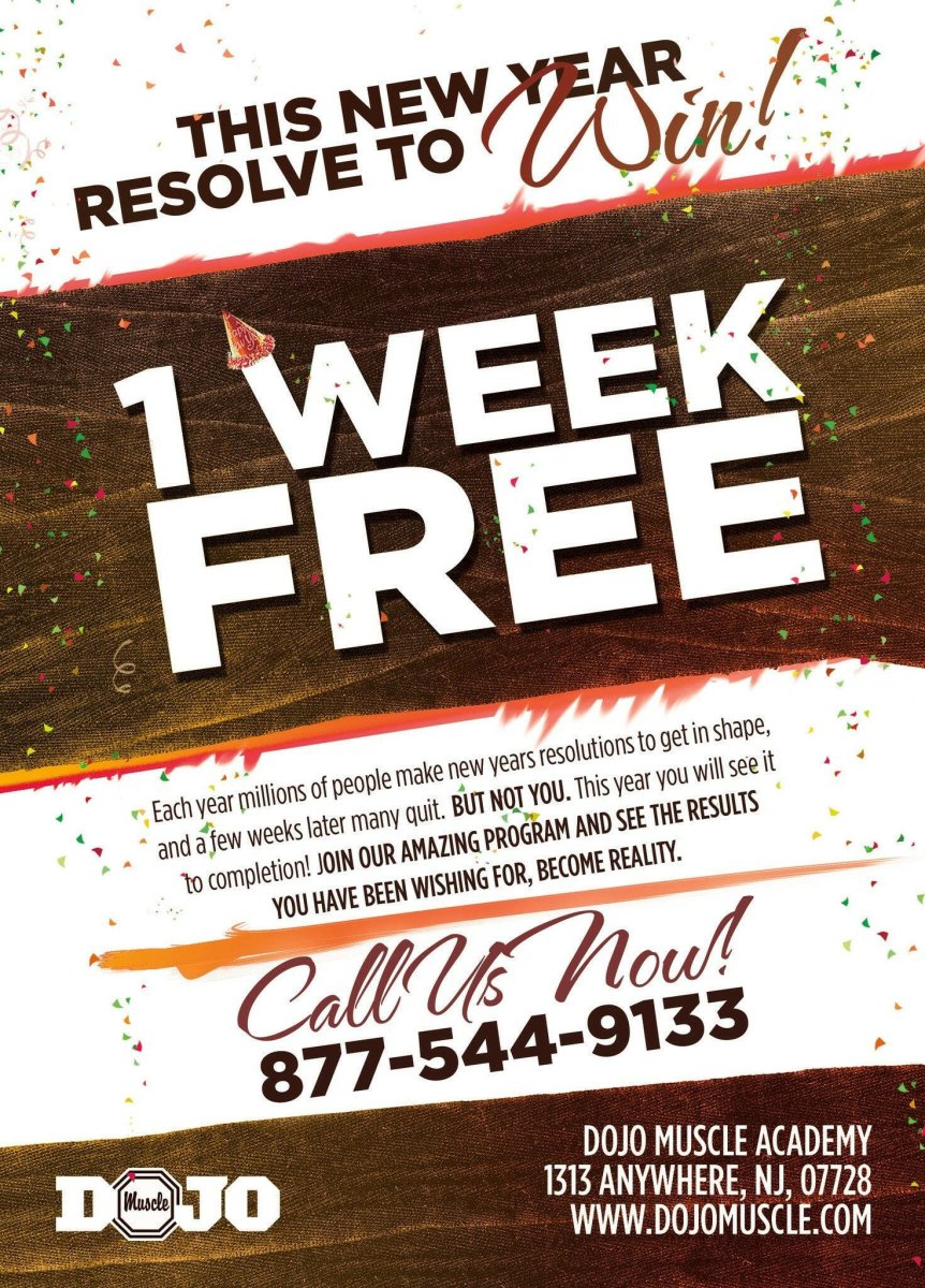 New Years - Best Year! - Dojo Muscle