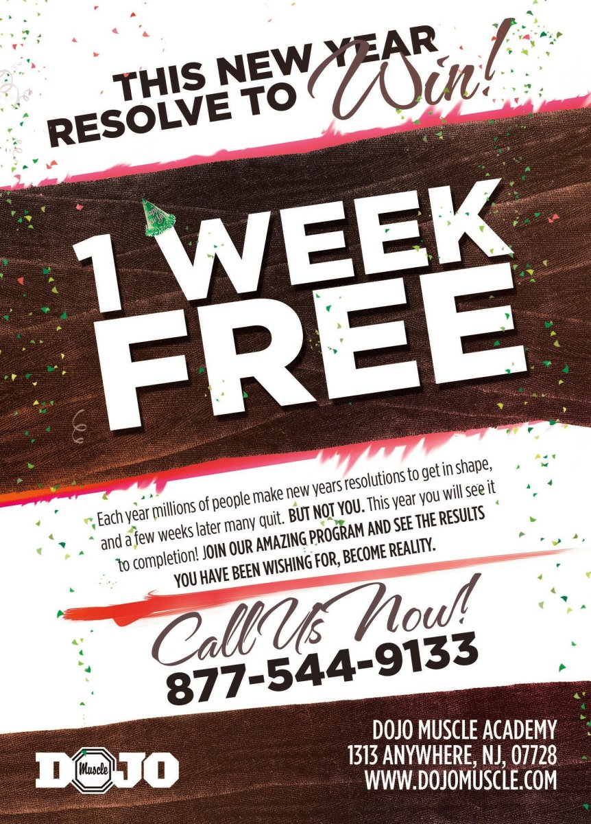 New Years - Kick Start Your Year 2 - Dojo Muscle