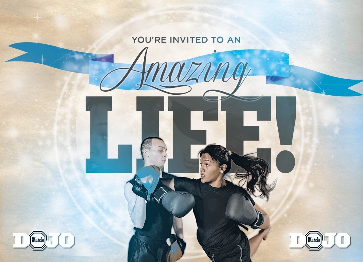 New Years - Life Invitation 1 - Dojo Muscle