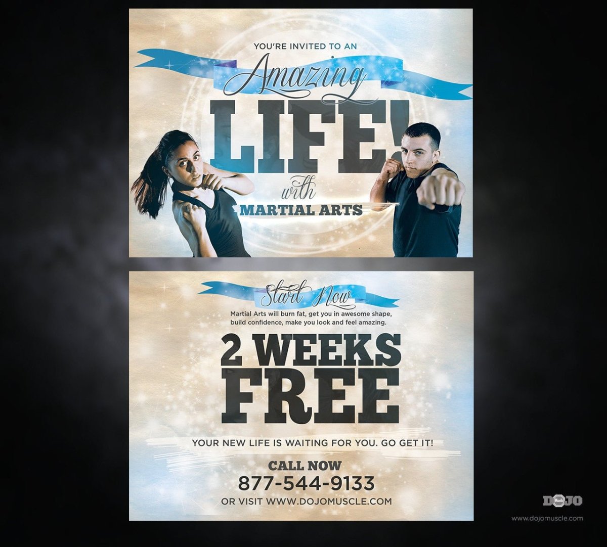 New Years - Life Invitation 1 - Dojo Muscle