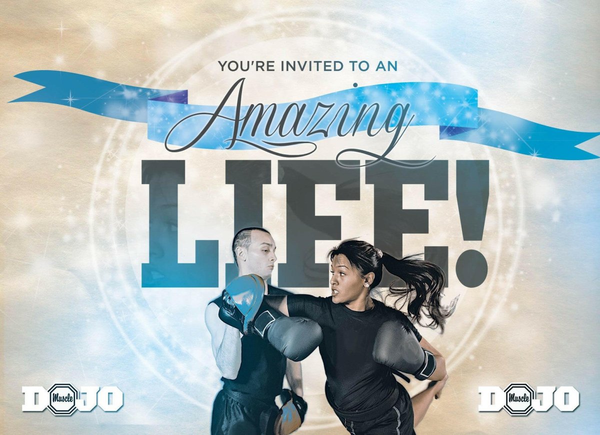New Years - Life Invitation 2 - Dojo Muscle