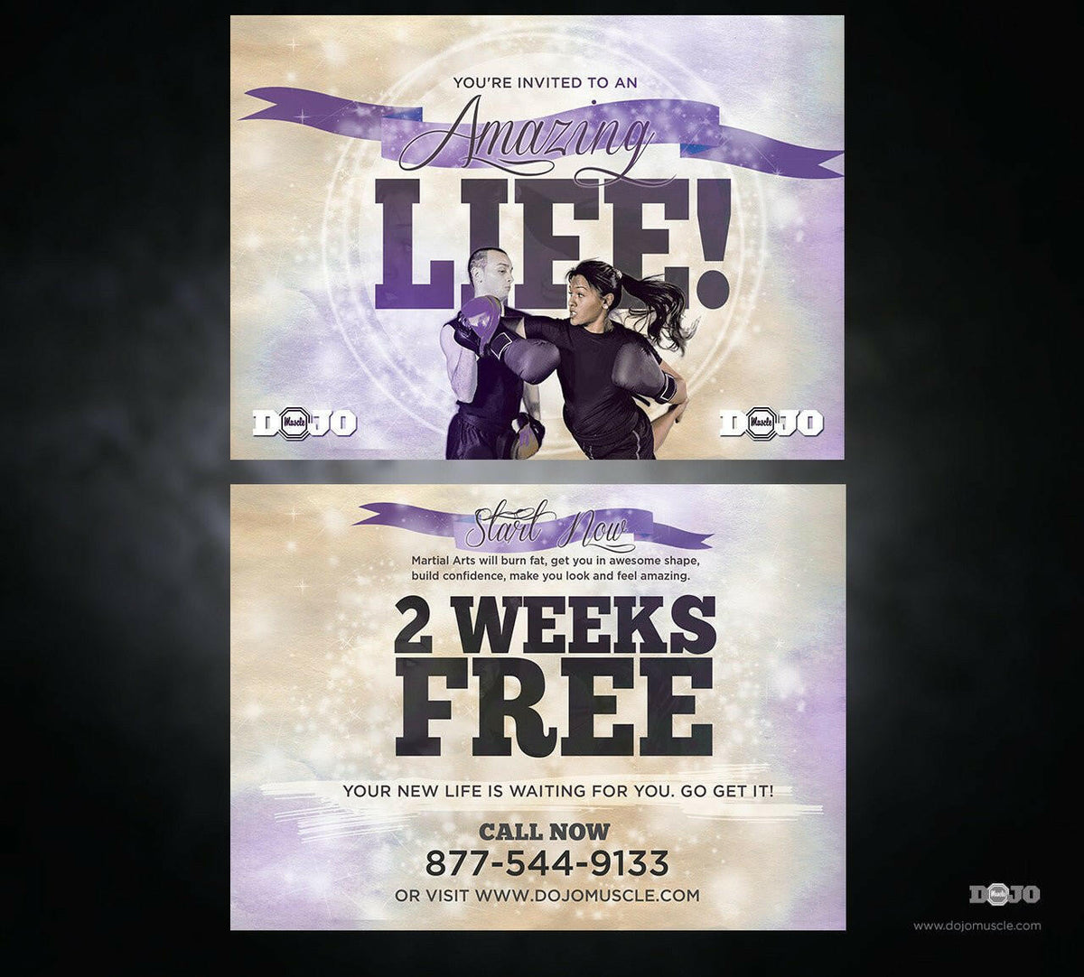 New Years - Life Invitation 3 - Dojo Muscle