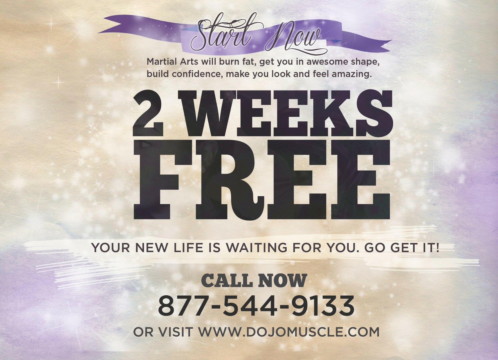 New Years - Life Invitation 4 - Dojo Muscle