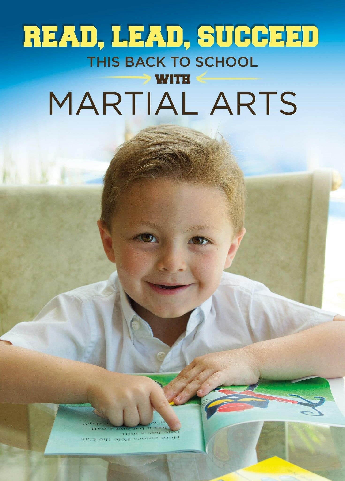 Read, Lead, Succeed Back to School Post Cards 1a - Dojo Muscle