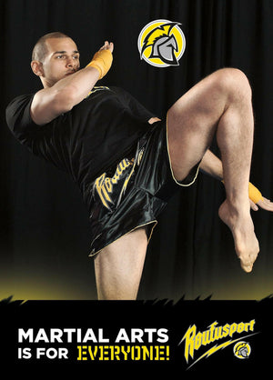 Roufusport Kickboxing Postcards 1b - Dojo Muscle