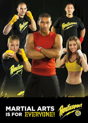 Roufusport Kickboxing Postcards 1c - Dojo Muscle