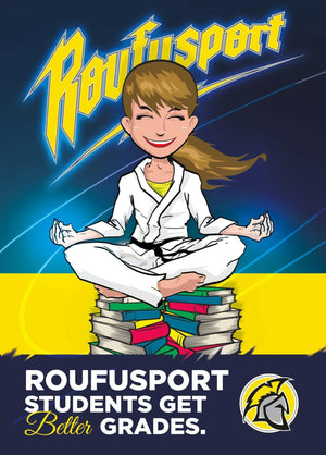 Roufusport Kickboxing Postcards Back To School Kids - Dojo Muscle