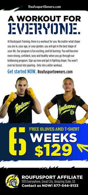 Roufusport Kickboxing Rack Cards 1a - Dojo Muscle