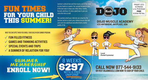 Summer Of Fun EDDM Cards - Dojo Muscle