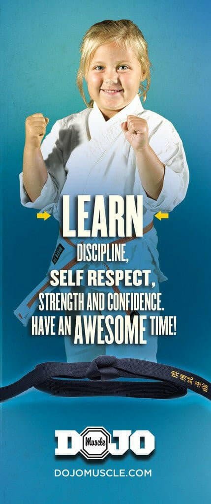 Tear Off Cards - Karate 3 - Dojo Muscle