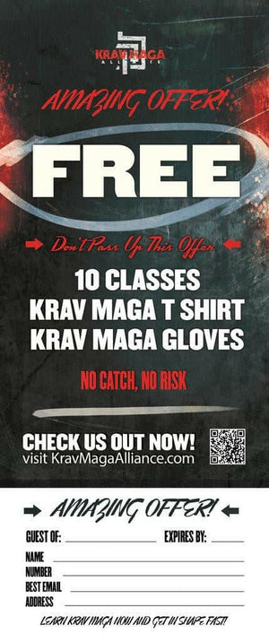 Tear Off Cards - Krav Maga 2 - Dojo Muscle