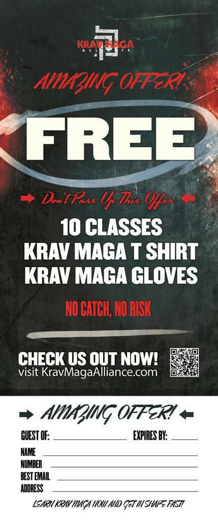 Tear Off Cards - Krav Maga 3 - Dojo Muscle