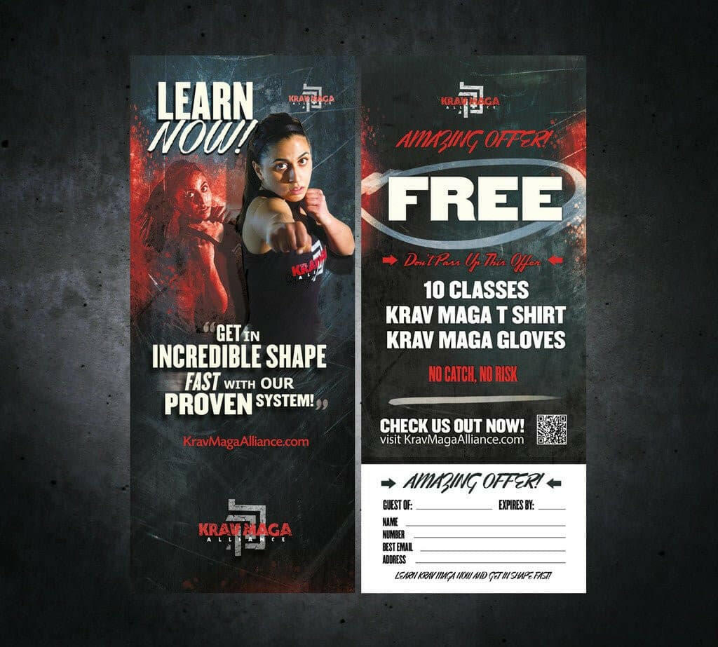 Tear Off Cards - Krav Maga 3 - Dojo Muscle