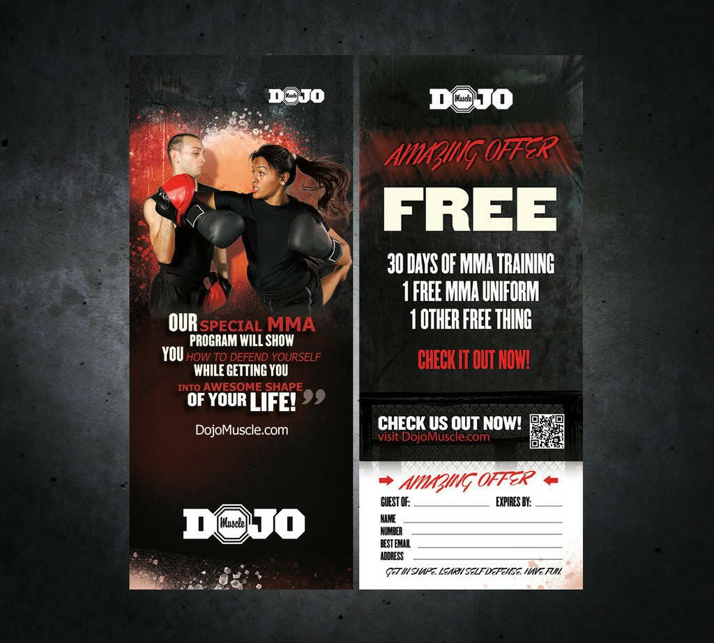 Tear Off Cards - MMA 2 - Dojo Muscle