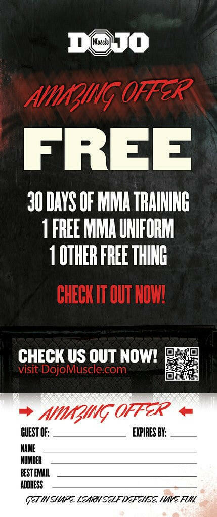 Tear Off Cards - MMA 2 - Dojo Muscle