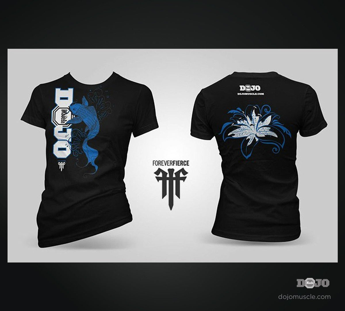 Women&#39;s Dojo Muscle Koi Shirt - Dojo Muscle