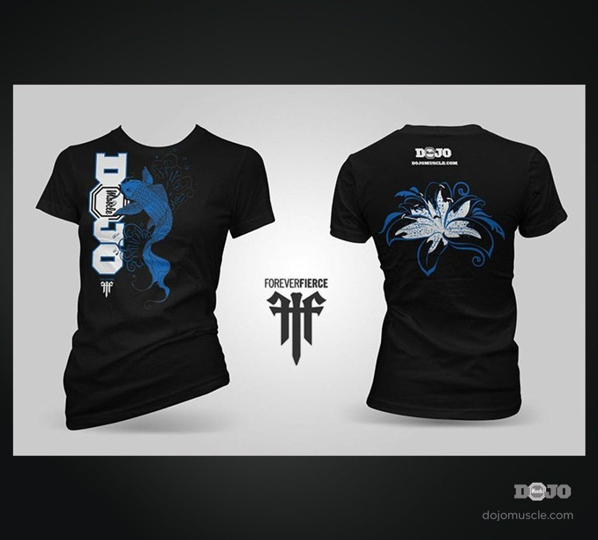 Women's Dojo Muscle Koi Shirt - Dojo Muscle