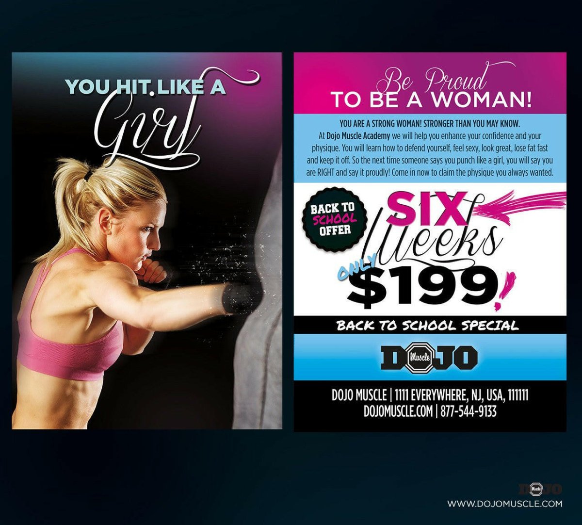 You Hit Like A Girl! - Dojo Muscle